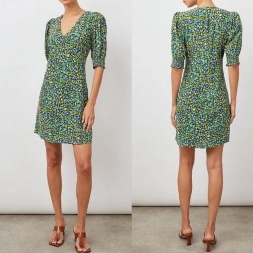 Rails ROMA FLORAL Dress NWT V Neck Mini Dress Medium